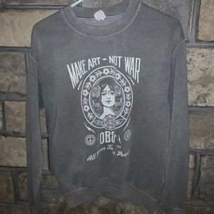 OBEY MAKE ART NOT WAR GREY LONG SLEEVE